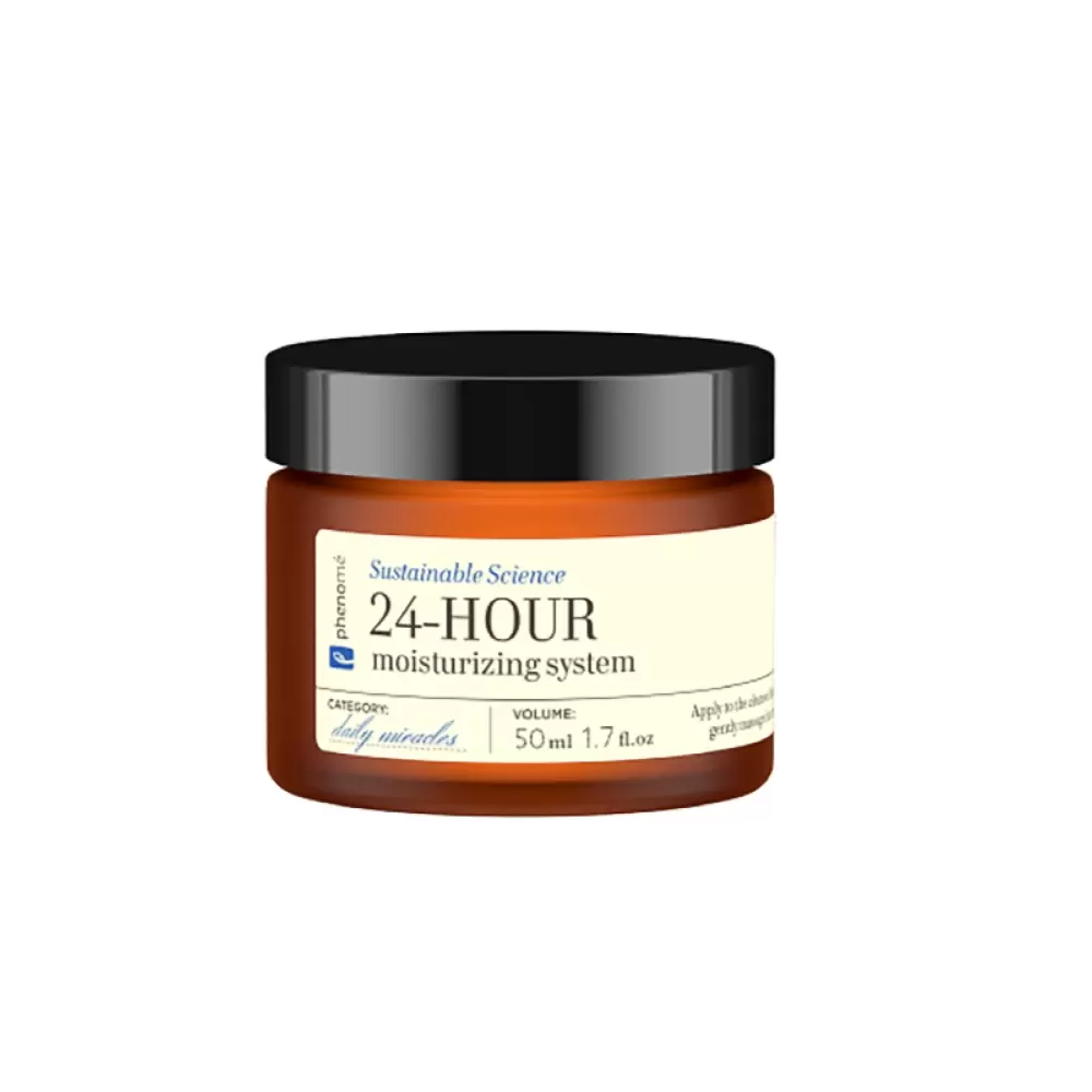24 - HOUR moisturizing system - Nawilżający krem do skóry normalnej i wrażliwej | Phenome