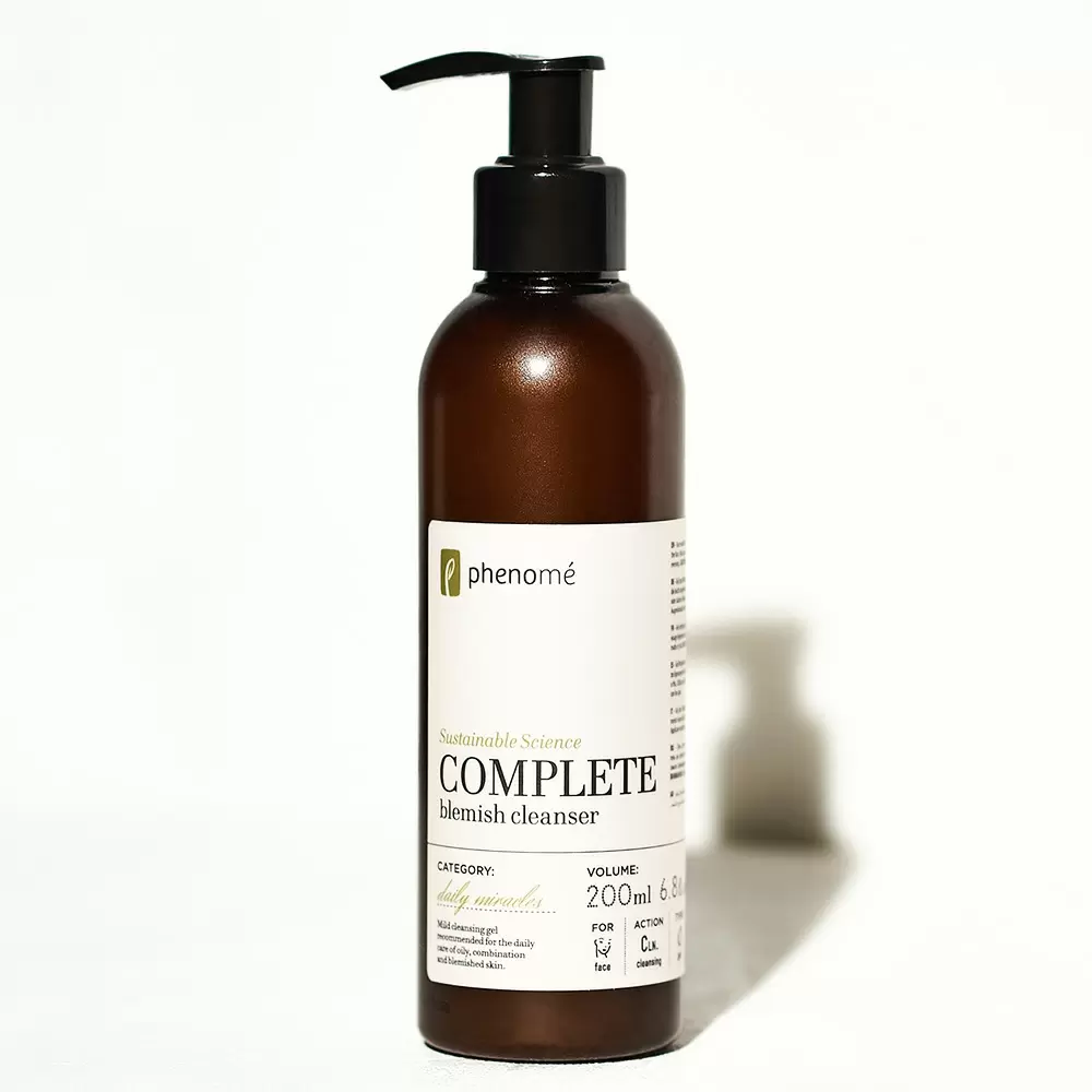 COMPLETE blemish cleanser - Oczyszczający żel do mycia twarzy | Phenome
