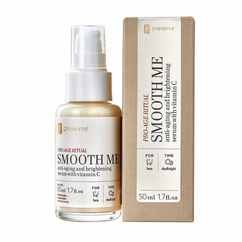 SMOOTH ME Serum do twarzy z witaminą C | Phenome