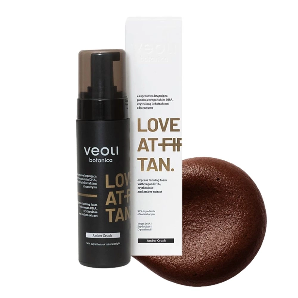 Pianka brązująca LOVE AT FIRST TAN AMBER CRUSH | Veoli Botanica