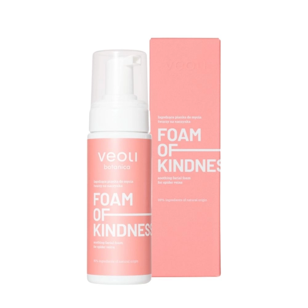 Pianka łagodząca do mycia twarzy FOAM OD KINDNESS | Veoli Botanica