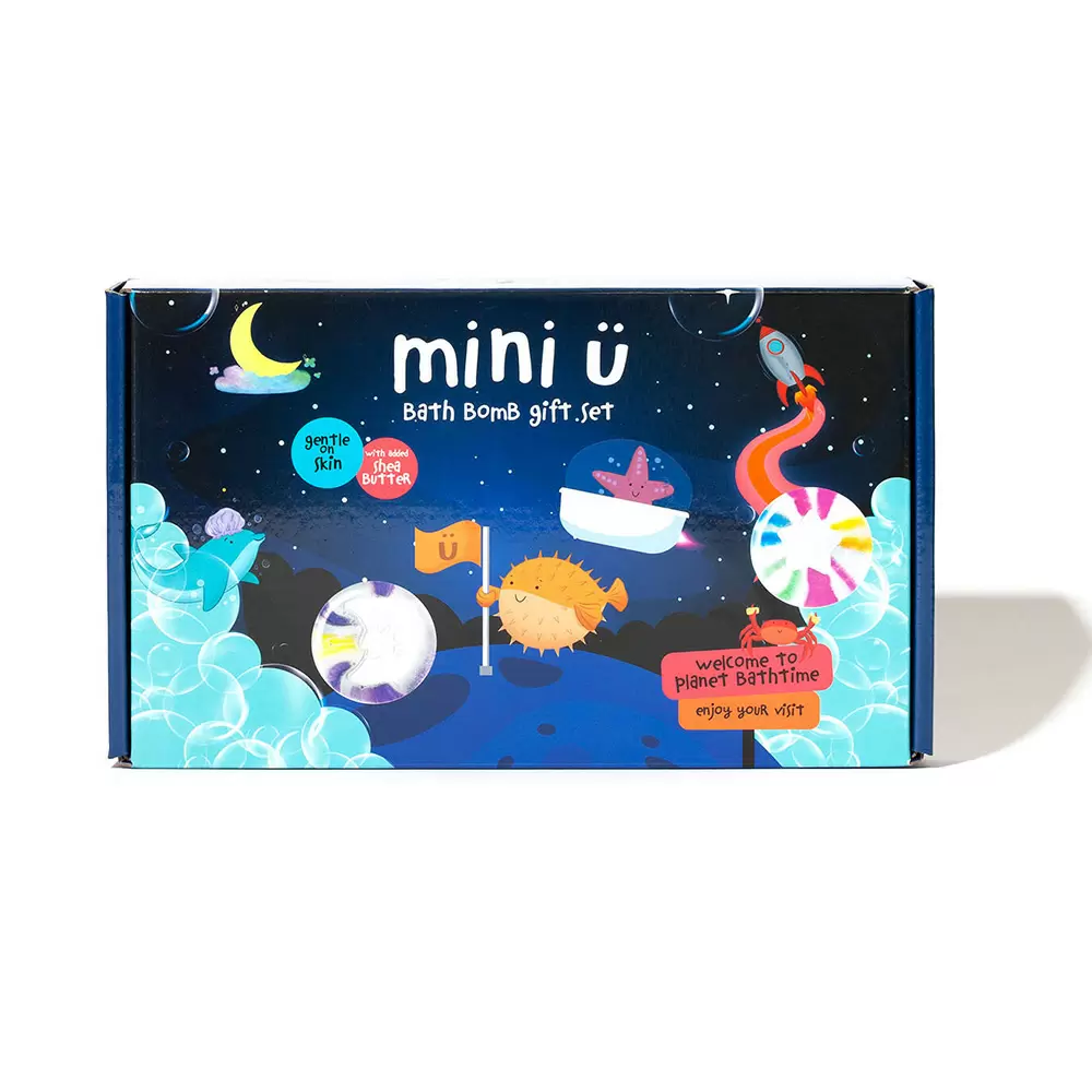 Podniebny zestaw 4 kul do kąpieli dla dzieci | Mini U