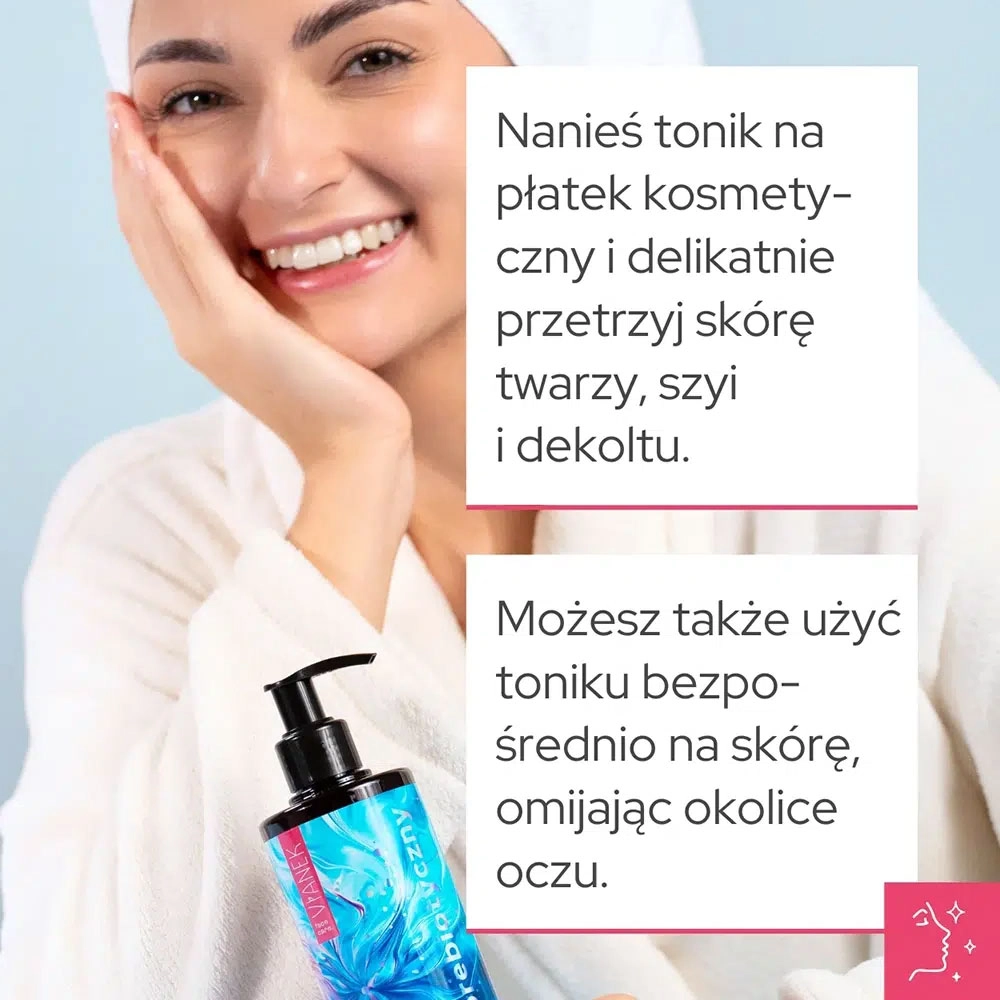 Prebiotyczny Tonik do twarzy nawilżający | Vianek