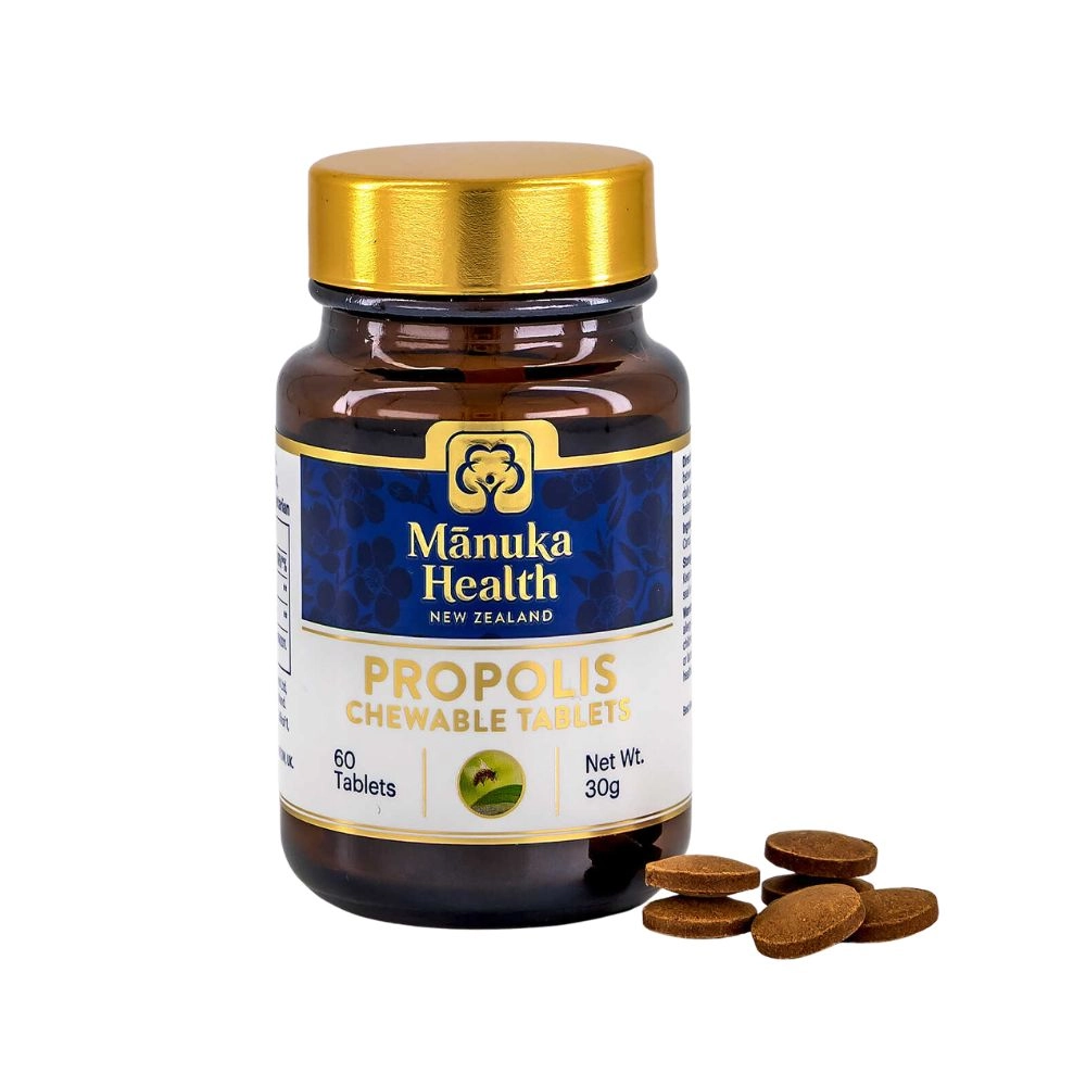Propolis w tabletkach do żucia | Manuka Health