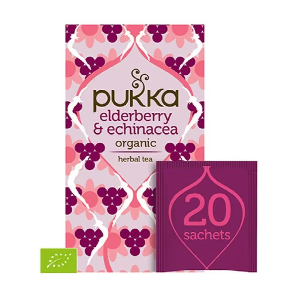 Herbata Elderberry & Echinacea | Pukka