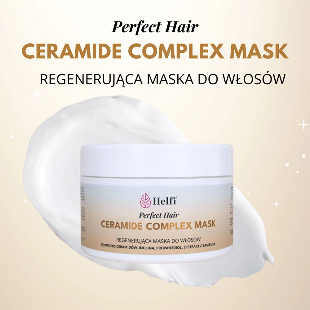 Regenerująca maska do włosów Ceramide Complex Mask | Helfi