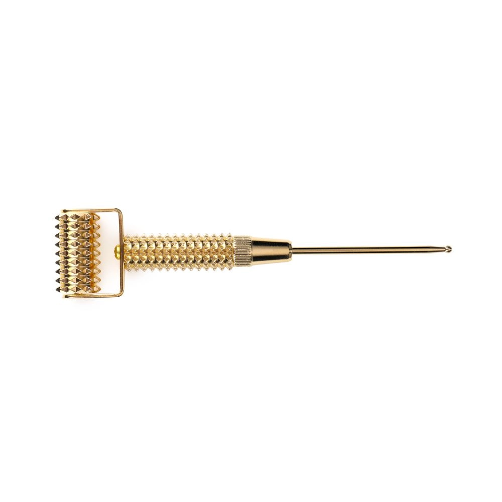 Roller do masażu twarzy 24k Gold Derma | Easy Livin