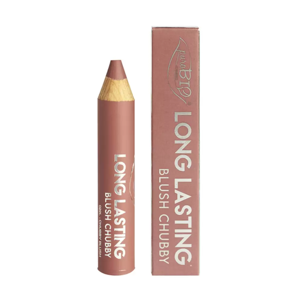 Róż do policzków w kredce Long-Lasting | puroBIO