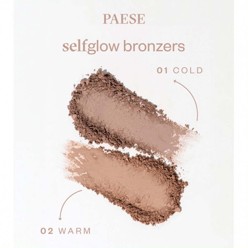 Selfglow bronzer prasowany | PAESE