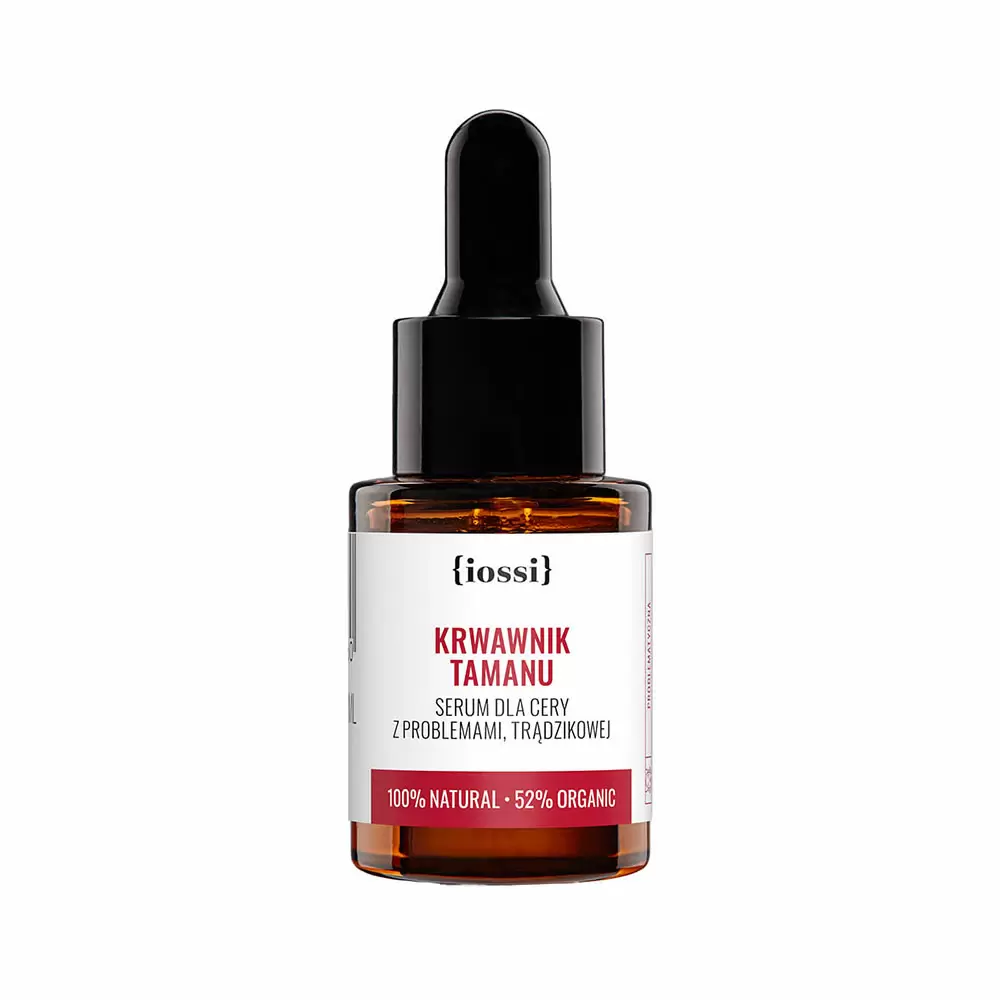 Serum dla cery z problemami Krwawnik i Tamanu | iossi