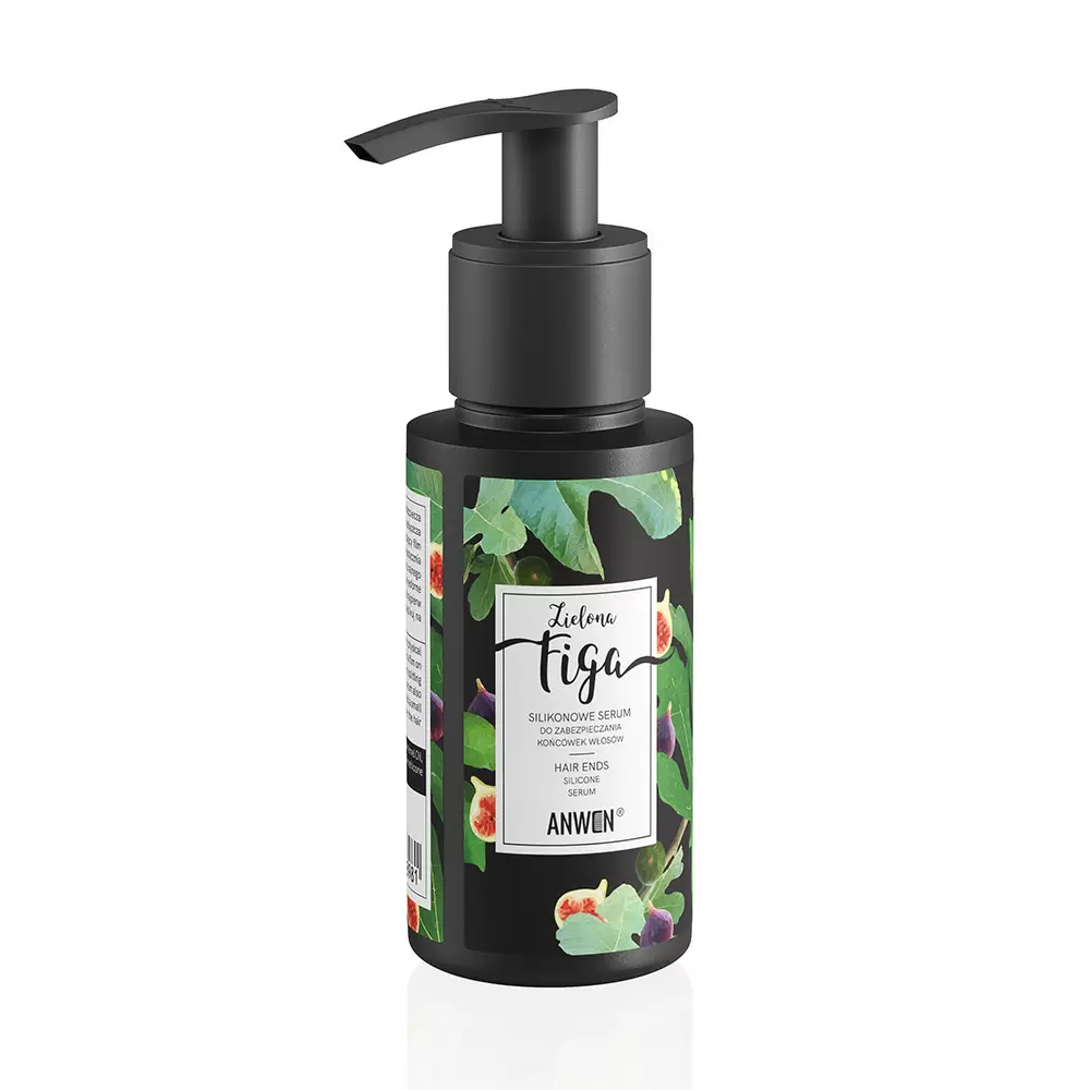 Serum do zabezpieczania końcówek włosów Zielona Figa | Anwen
