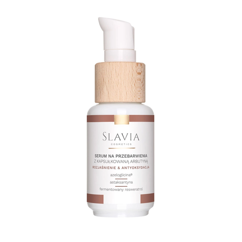 Serum na przebarwienia z kapsułkowaną arbutyną | Slavia Cosmetics