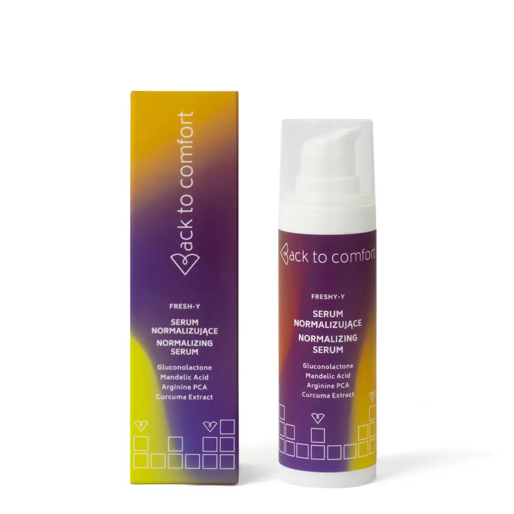 Serum normalizujące z kurkumą FRESH-Y | Back to comfort