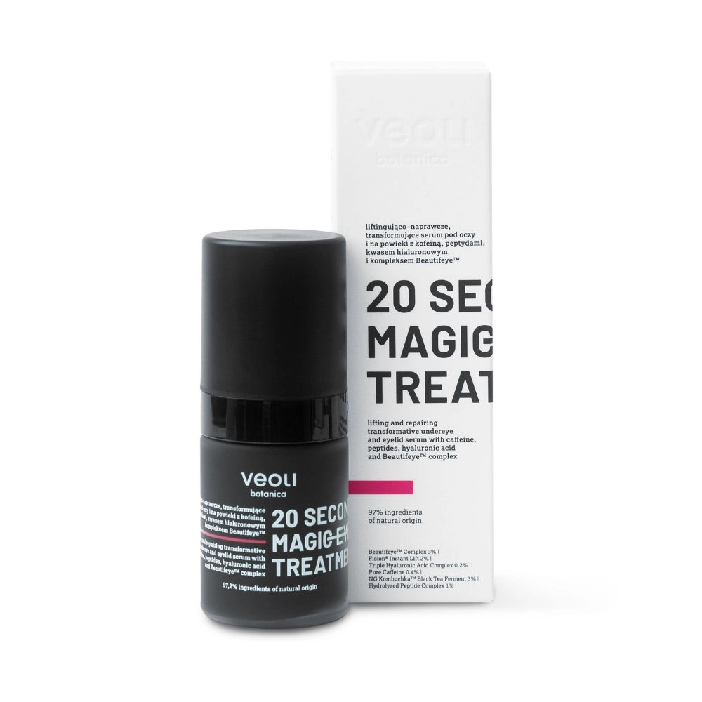 Serum pod oczy i na powieki z kofeiną 20 SECONDS MAGIC EYE TREATMENT | Veoli Botanica