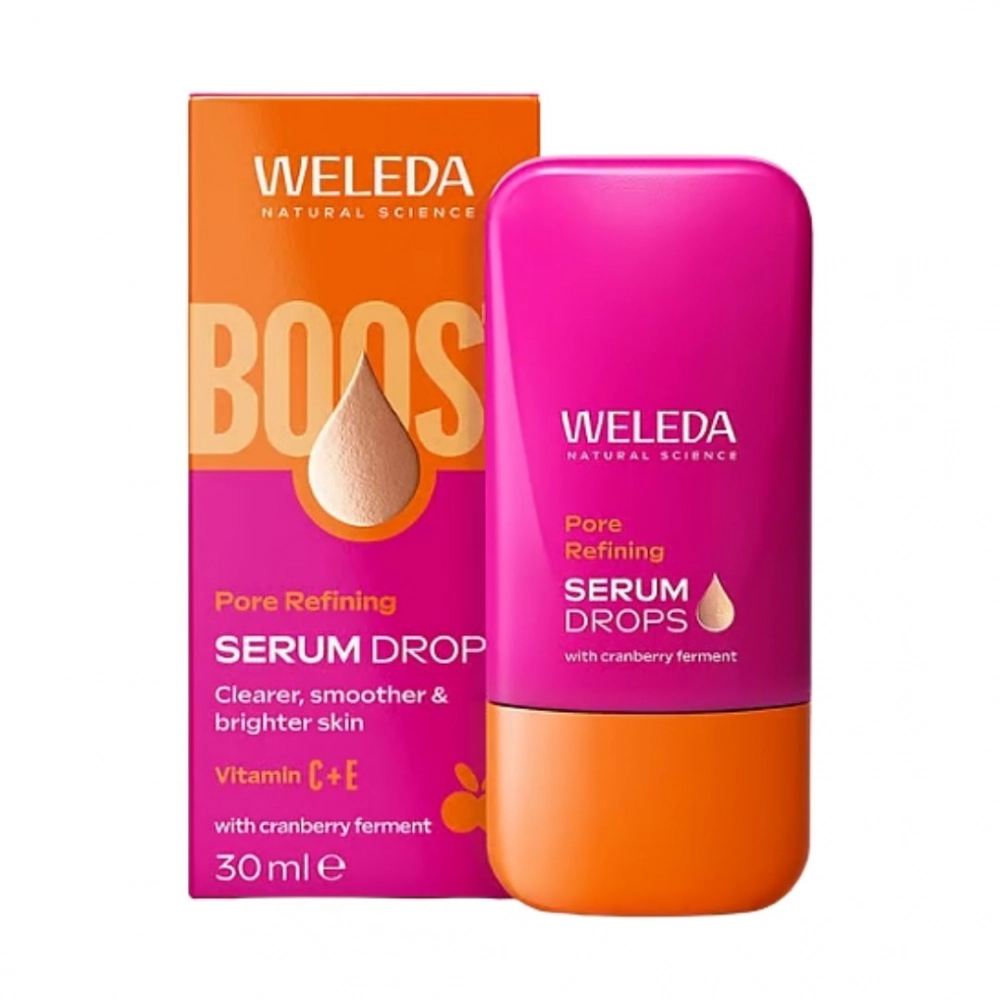 Serum w kroplach zmniejszające widoczność porów | Weleda