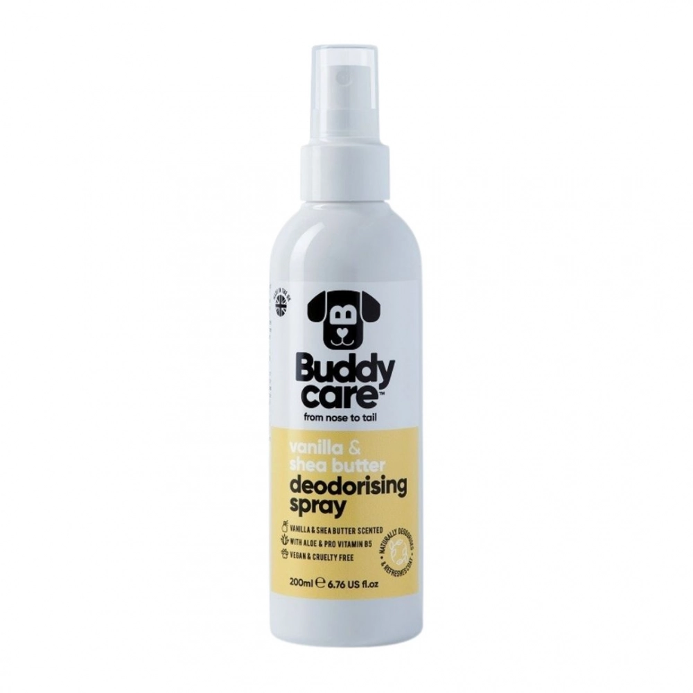 Spray dezodorujący dla psów - Wanilia i Masło shea | Buddy Care