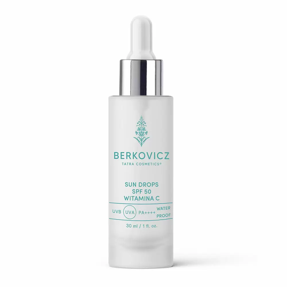 Serum ochronne SPF 50 do twarzy z witaminą C wodoodporne | Berkovicz