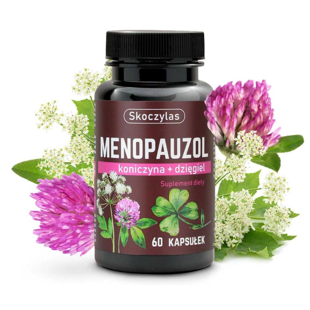 Suplement diety - Menopauzol koniczyna czerwona, dzięgiel | Marek Skoczylas