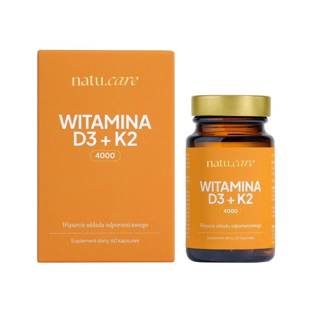 Suplement diety - Witamina D+K 4000 IU | Natu Care