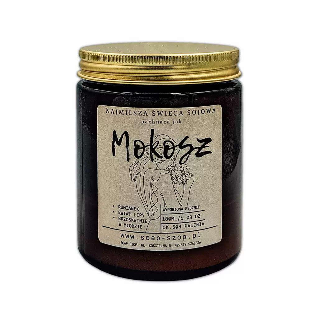 Świeca sojowa Mokosz | Soap Szop