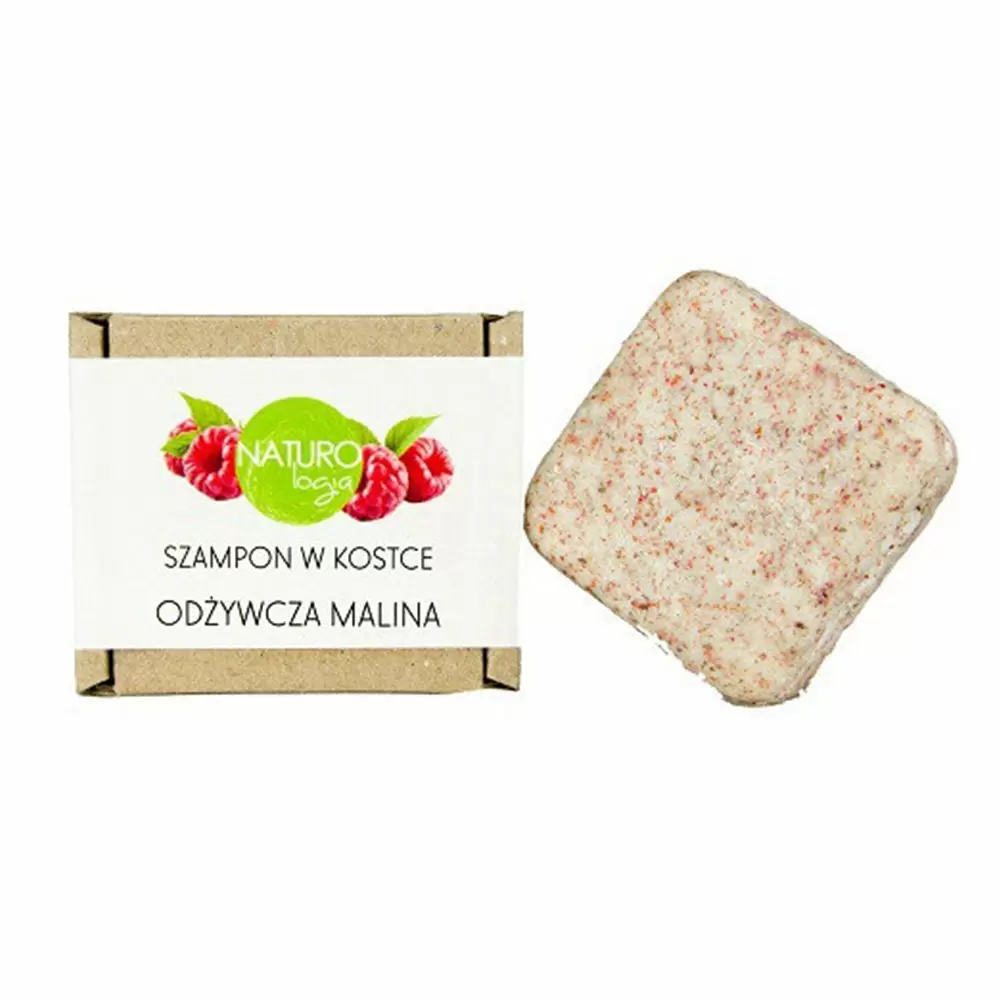Szampon w kostce odżywcza malina | Naturologia