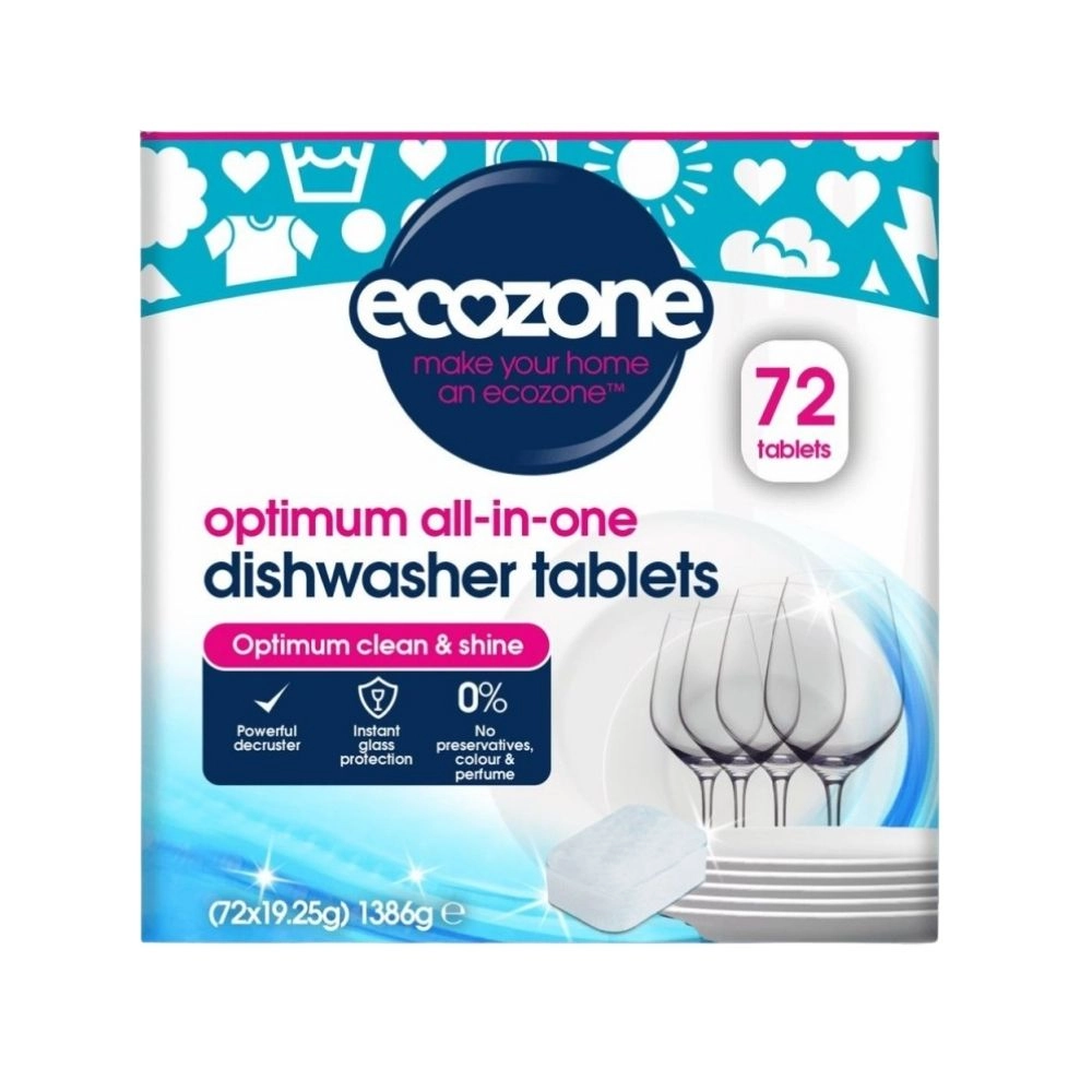 Tabletki do zmywarki wielofunkcyjne Optimum All-in-One | Ecozone