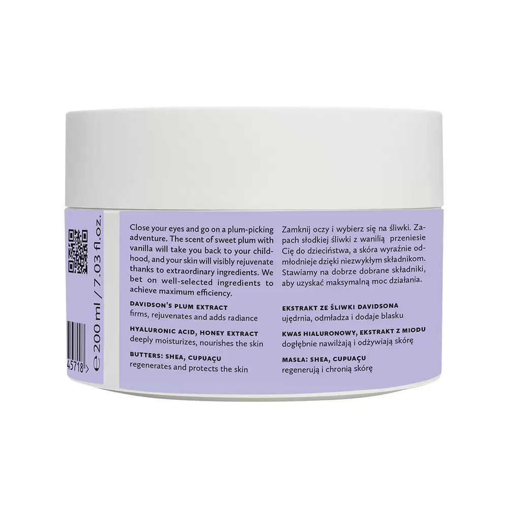 Ujędrniający krem do ciała Na Śliwki | Hagi Cosmetics