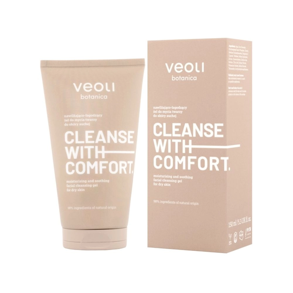 Żel do twarzy Cleanse with Comfort | Veoli Botanica
