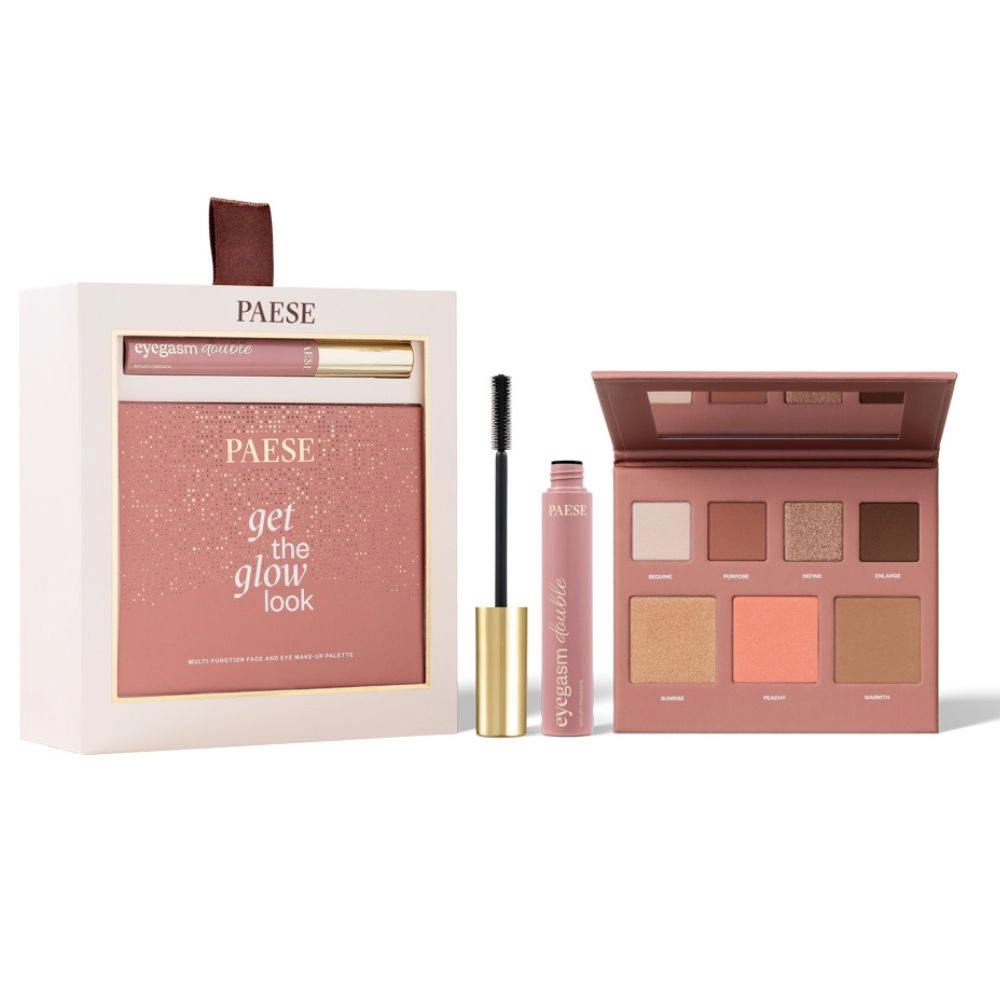 Zestaw do makijażu Double Glow Look Set | PAESE