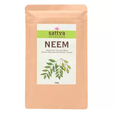Maska do twarzy i włosów Neem Powder | Sattva