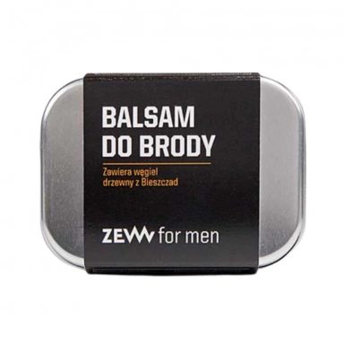 Balsam do brody z węglem drzewnym z Bieszczad | ZEW for men