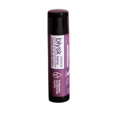 Balsam do ust Błysk owoce leśne LIPSTICK | Bydgoska Wytwórnia Mydła