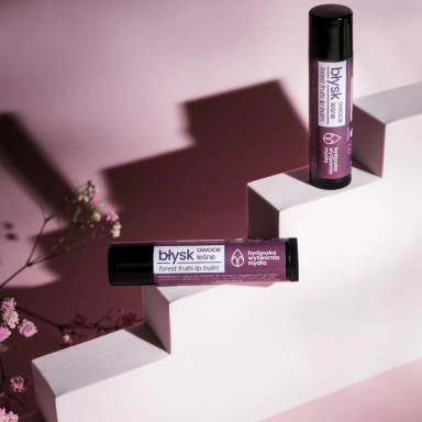 Balsam do ust Błysk owoce leśne LIPSTICK | Bydgoska Wytwórnia Mydła