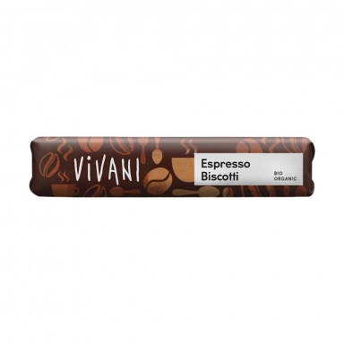 Baton - Mleczna czekolada z nadzieniem espresso i herbatnikami | Vivani