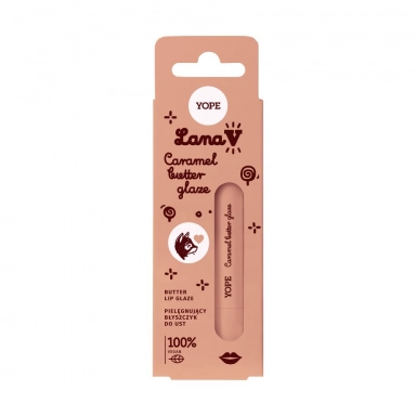 Błyszczyk do ust pielęgnujący Caramel Butter | Yope