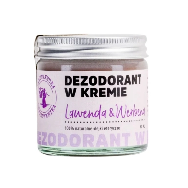 Dezodorant w kremie Lawenda i Werbena | Manufaktura Bursztynnika