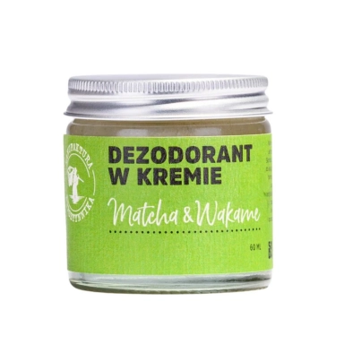 Dezodorant w kremie Dżungla - Matcha & Wakame | Manufaktura Bursztynnika