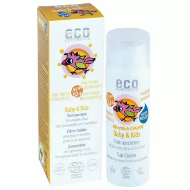 Krem na słońce faktor SPF 50+ dla dzieci i niemowląt | Eco Cosmetics