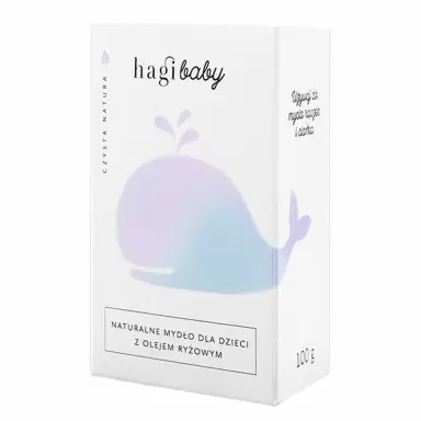 Naturalne mydło dla dzieci z olejem ryżowym | Hagi Cosmetics
