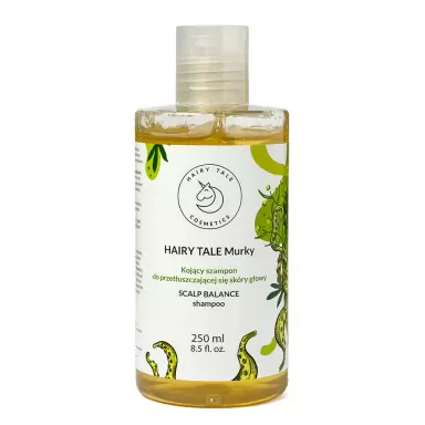 Kojący szampon do przetłuszczającej się skóry głowy Murky | Hairy Tale Cosmetics