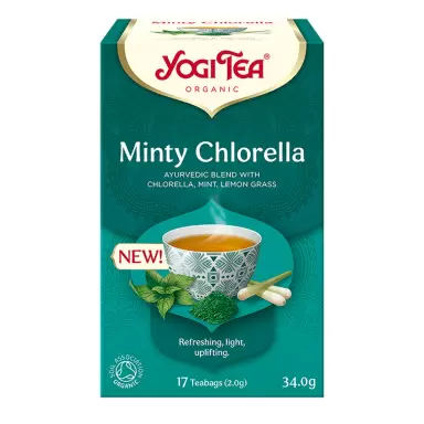 Herbata ajurwedyjska Miętowa Chlorella MINTY CHLORELLA | Yogi Tea