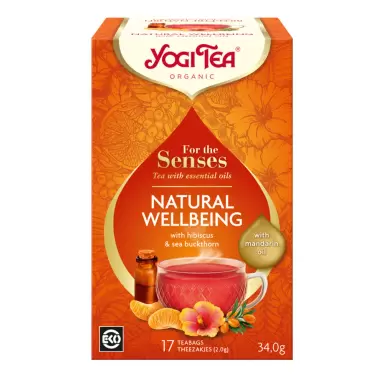 Herbata ajurwedyjska Naturalny Dobrostan  NATURAL WELLBEING | Yogi Tea