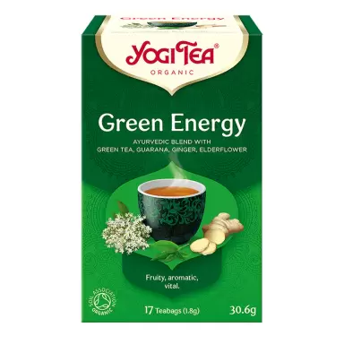 Herbata ajurwedyjska Zielona Energia GREEN ENERGY | Yogi Tea