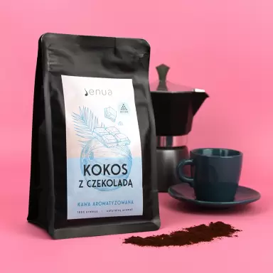 Kawa smakowa aromatyzowana Kokos z Czekoladą - mielona | Senua
