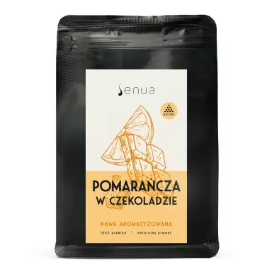 Kawa smakowa aromatyzowana Pomarańcza w Czekoladzie - mielona | Senua