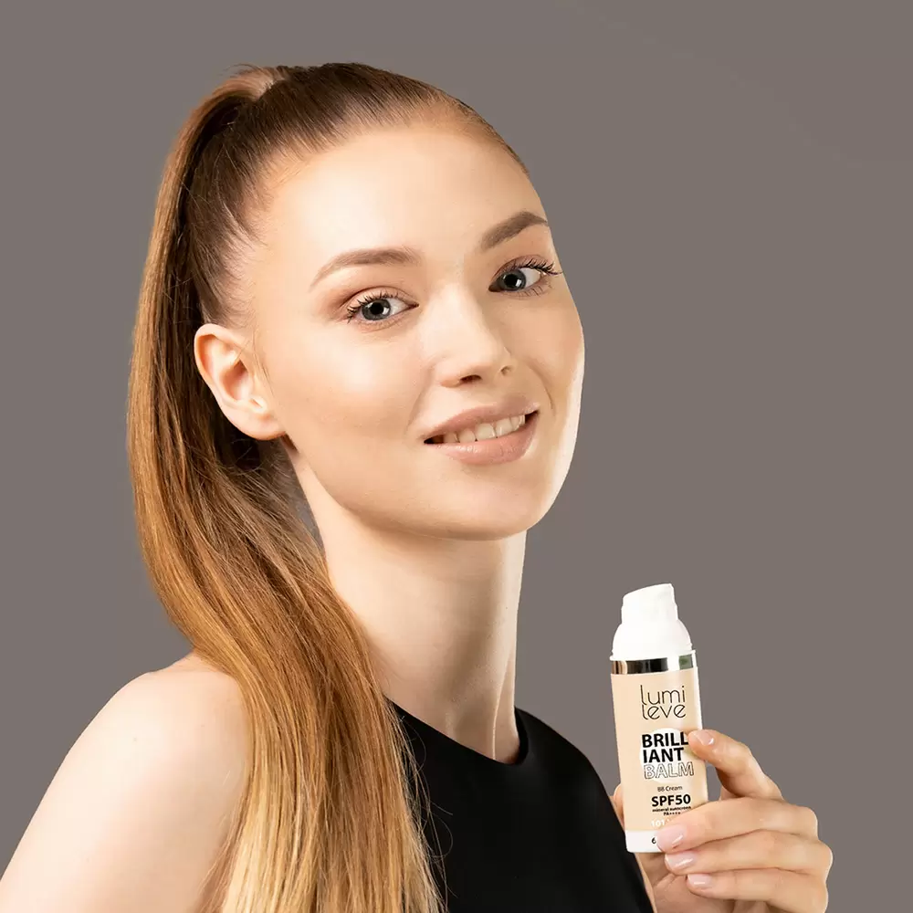 Krem BB BRILLIANT BALM SPF50 | Lumileve