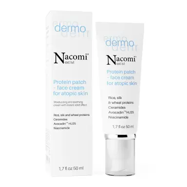 Krem do skóry atopowej - proteinowy plaster | Nacomi