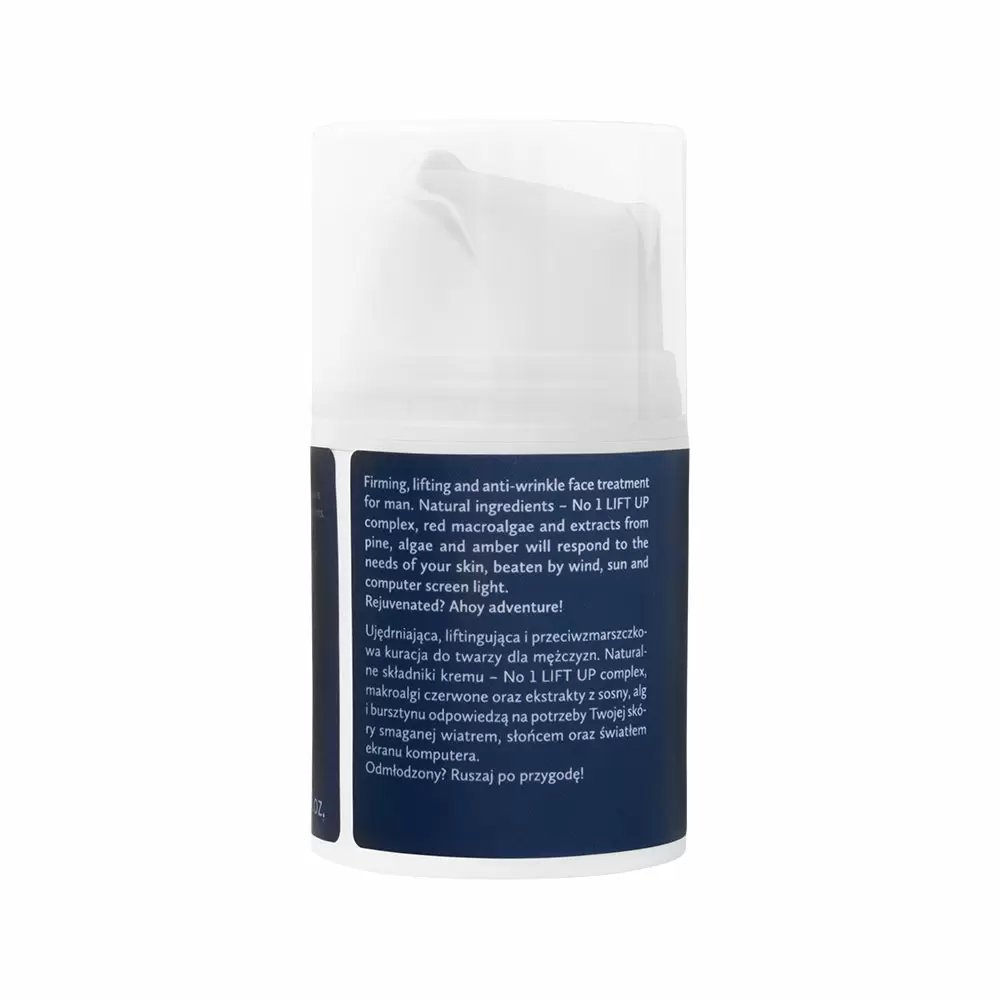 Krem do twarzy przeciwzmarszczkowy dla mężczyzn Ahoj Kapitanie! | Hagi Cosmetics