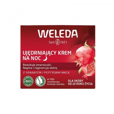 Krem na noc ujędrniający z granatem | Weleda