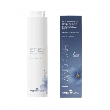 Krem nawilżający do rąk z kompleksem Aquaxyl i olejem sezamowym MOISTURIZING HAND CREAM | Organic Series